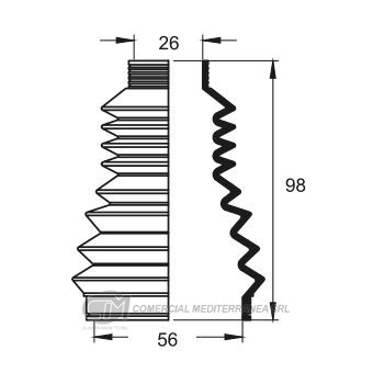 KIT TRANSMISION VW FOX-CROSSFOX (04..) SURAN