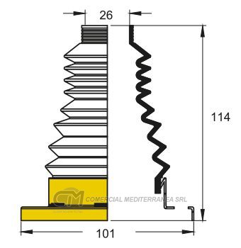 KIT TRANSMISION VW FOX-CROSSFOX (04..) SURAN