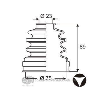 KIT TRANSMISION FORD FOCUS (12...) FIESTAS (12..) 