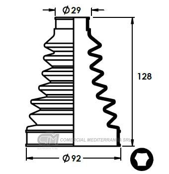KIT TRANSMISION FORD RANGER (12-17) KUGA (10..) (