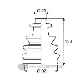 KIT TRANSMISION RENAULT R9 (85-97) R11 (85-95)- (