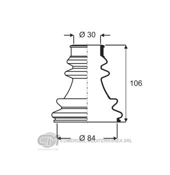 KIT TRANSMISION RENAULT R9 (85-97) R11 (85-95) 