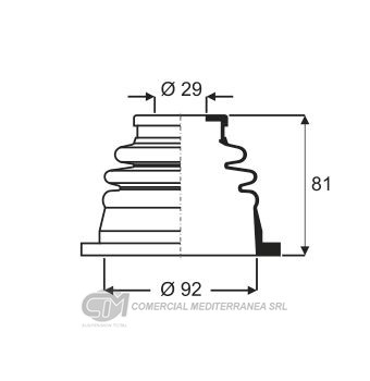 KIT TRANSMISION RENAULT R9 (85-97) R11 (85-95) 