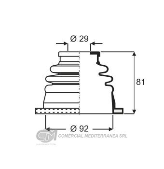 KIT TRANSMISION RENAULT R9 (85-97) R11 (85-95) R1