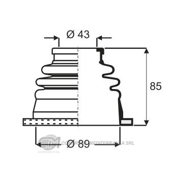 KIT TRANSMISION RENAULT CLIO 2 (00...) KANGOO 2 (
