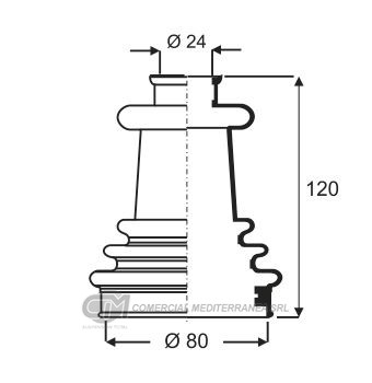 KIT TRANSMISION RENAULT R12 (CON TRICETA) 4 VEL. (...
