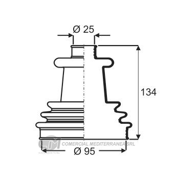 KIT TRANSMISION RENAULT TRAFIC 2.0 (...89) (RUEDA