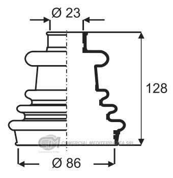 KIT TRANSMISION RENAULT TRAFIC 1.4 (...89) (RUEDA