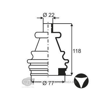 KIT TRANSMISION RENAULT R21 (86-97) TRAFIC 1.4 (..89