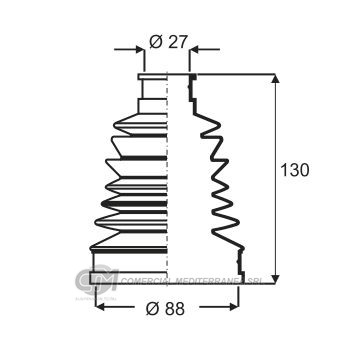 KIT TRANSMISION RENAULT R19 (88-00) CLIO (91-00) 