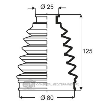 KIT TRANSMISION RENAULT CLIO (91-99) / CLIO 2 (00..)