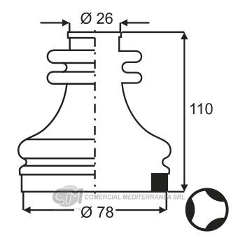 KIT TRANSMISION RENAULT CLIO (91-99) CLIO II (00..)