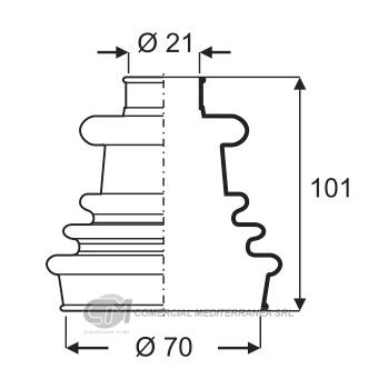 KIT TRANSMISION CITROEN VISA (TODOS LOS MODELOS ) /