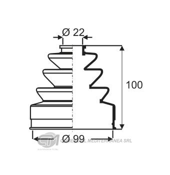 KIT TRANSMISION FIAT DUCATO (92-98) / PEUGEOT BOXER (
