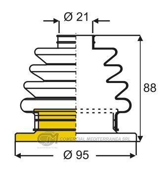KIT TRANSMISION FORD ESCORT (88-95) GALAXY (...9