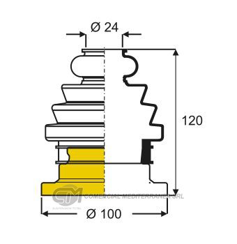 KIT TRANSMISION FORD ESCORT (...03) GALAXY (92-96) 