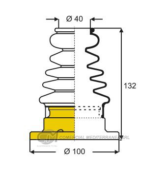 KIT TRANSMISION SEAT IBIZA (95-11) TOLEDO (94-10) 