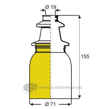 KIT TRANSMISION FORD SIERRA 1.6 (...92) (CON CHAPA)