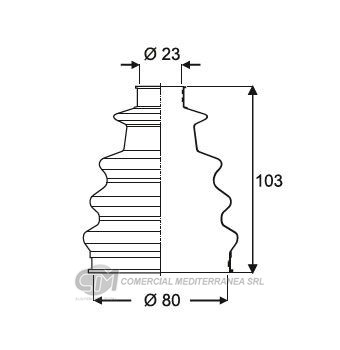 KIT TRANSMISION FORD COURRIER (97-11) ESCORT (88