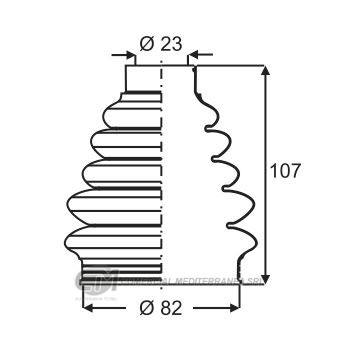 KIT TRANSMISION FORD ECOSPORT (03...) FOCUS (99-12)