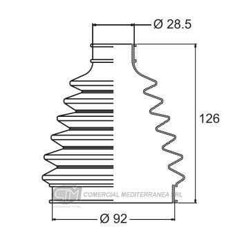 KIT TRANSMISION FORD RANGER (96-12) / HYUNDAI SANTA F