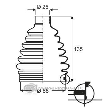 KIT TRANSMISION FORD MONDEO (94-12) / PEUGEOT 306 (9