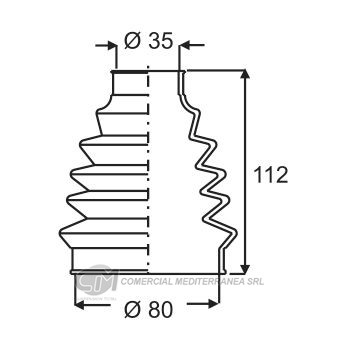 KIT TRANSMISION JLADO RUEDA PEUGEOT 206 (99-13) 207 (08..) 208/C-ELYSEE