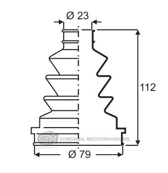 KIT TRANSMISION CHEVROLET CORSA 2 (02-11) ZAFIRA (0