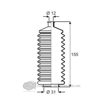 KIT DIRECCION RENAULT R11 (85-95) R19 (88-00) 