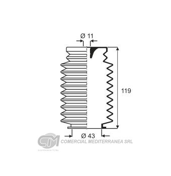 KIT DIRECCION RENAULT R9 (85-97) R11 (85-95) 