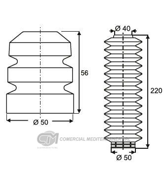 KIT SUSPENSION DEL. FORD FOCUS (99-12)