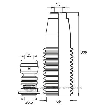 KIT SUSPENSION DEL. NISSAN SENTRA 2.0 (91..)