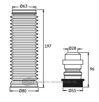 KIT SUSPENSION DELANTERO VW VENTO (05-08)