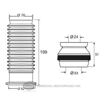 KIT SUSPENSION DELANTERO CHEVROLET CRUZE (12..)