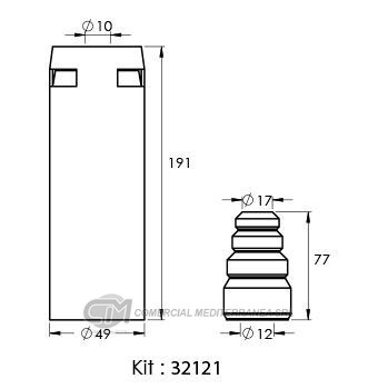 KIT SUSPENSION DELANTERO HONDA CIVIC (96-99)