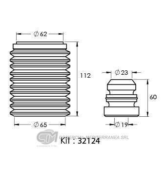 KIT SUSPENSION DELANTERO TOYOTA COROLLA (93-97)