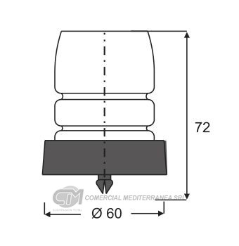 TOPES SUSPENSION TRAS. FIAT MAREA 2.4 (98-07)