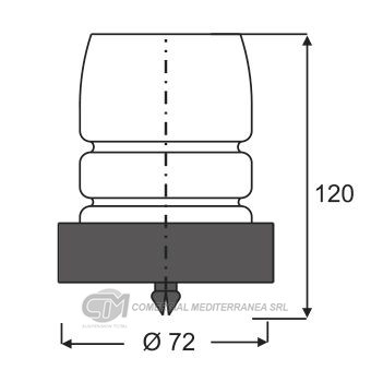 TOPES SUSPENSION TRAS. FIAT MAREA 2.0 (98-07)