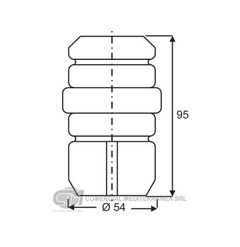 TOPES SUSPENSION DEL. FIAT STILO (03-11)