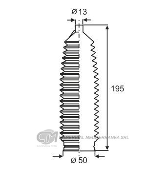 TOPES SUSPENSION DEL. CHEVROLET CORSA (1.0 WIND SEDAN