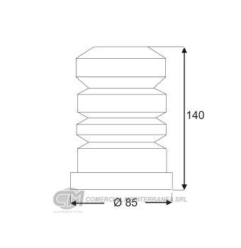 TOPES SUSPENSION TRAS. FORD COURRIER (97-11)