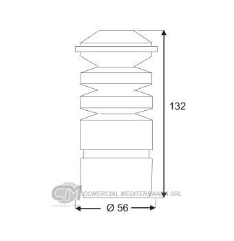 TOPES SUSPENSION TRAS. FORD ESCORT XR3 (96-03) / VOLKS