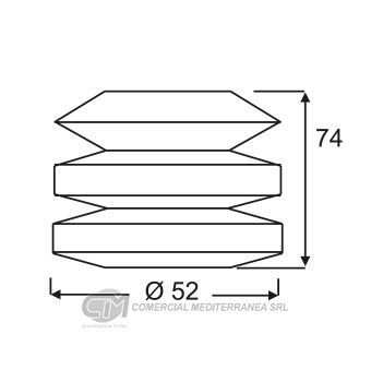 TOPES SUSPENSION DEL. FORD GALAXY (..95) / VW GO
