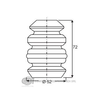 TOPES SUSPENSION DEL. FORD KA 1.6 (02..)