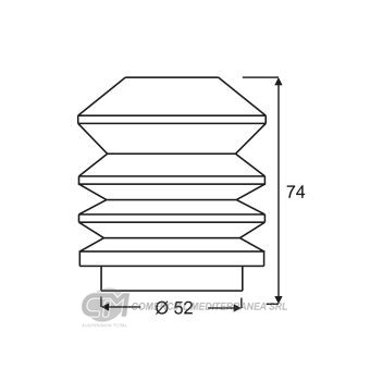 TOPES SUSPENSION DEL. VW CARAT (90-92) GACEL