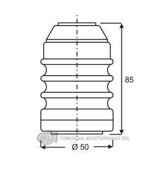 TOPES SUSPENSION DEL. VW BORA (00-14)