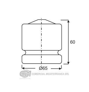 TOPES SUSPENSION DEL. CHEVROLET BLAZER (96-10) S10