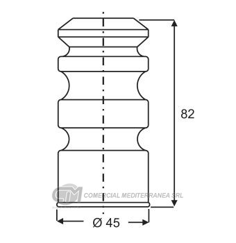 TOPES SUSPENSION TRAS. HONDA CIVIC (93-99)