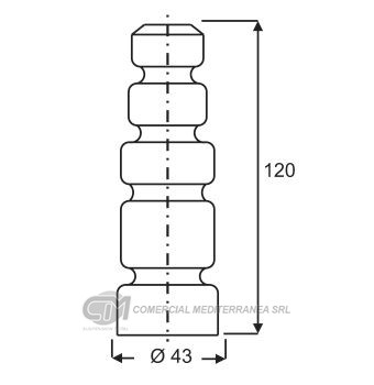 TOPES SUSPENSION TRAS. HONDA FIT (03-09)