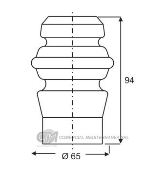 TOPES SUSPENSION DEL. MERCEDES BENZ CLASE A (99..)